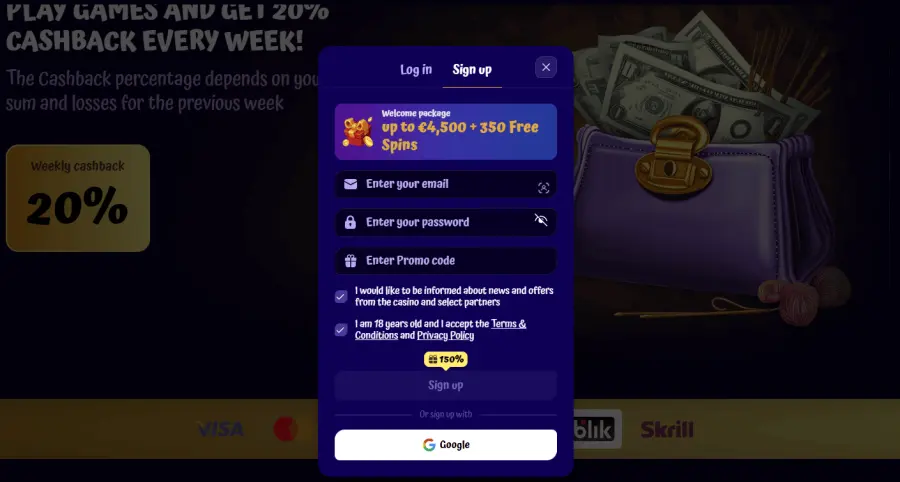 Spingranny casino